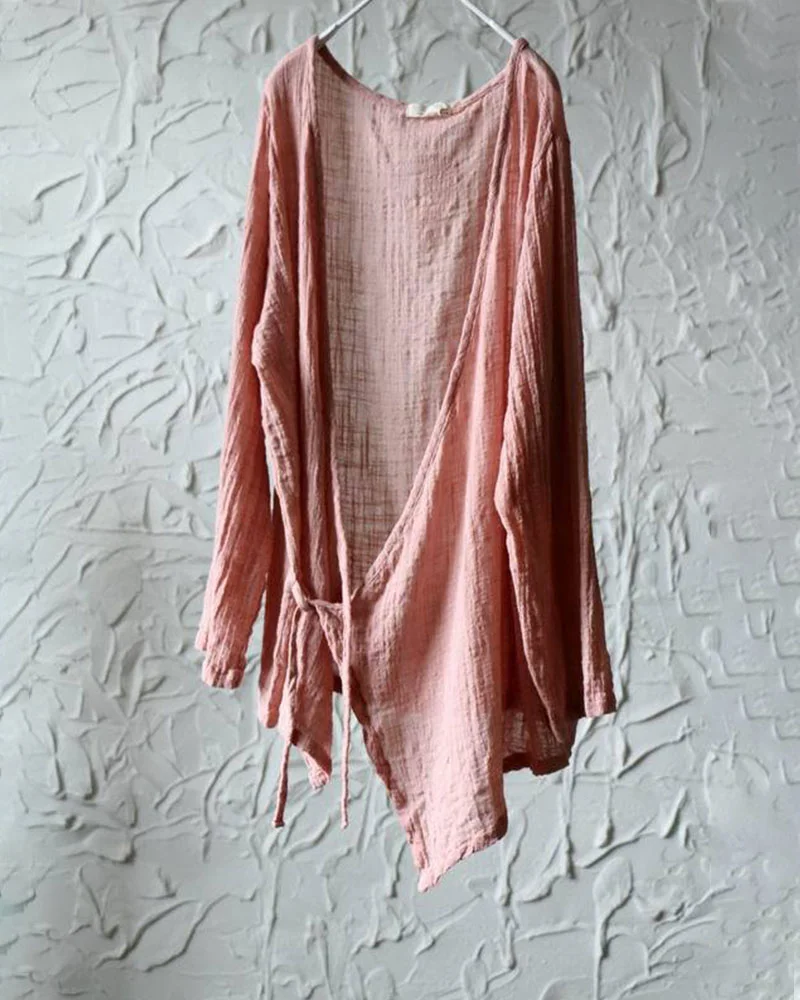 Summer simple loose plus size shawl