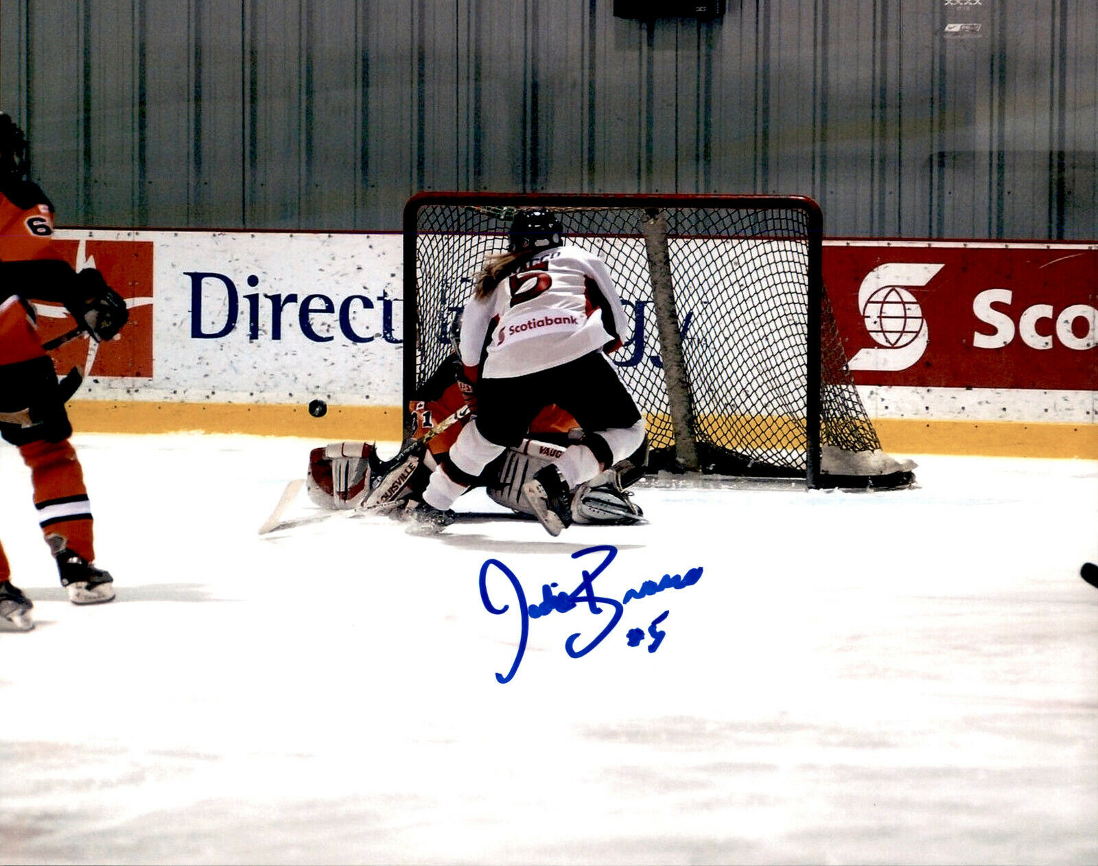 Jodie Bracco SIGNED 8x10 Photo Poster painting WOMEN'S HOCKEY CWHL OTTAWA SENATORS