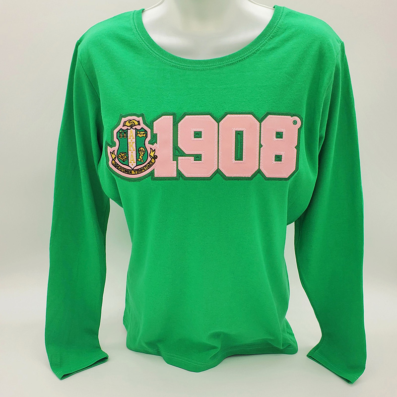 fashion letter round neck long sleeve sweater