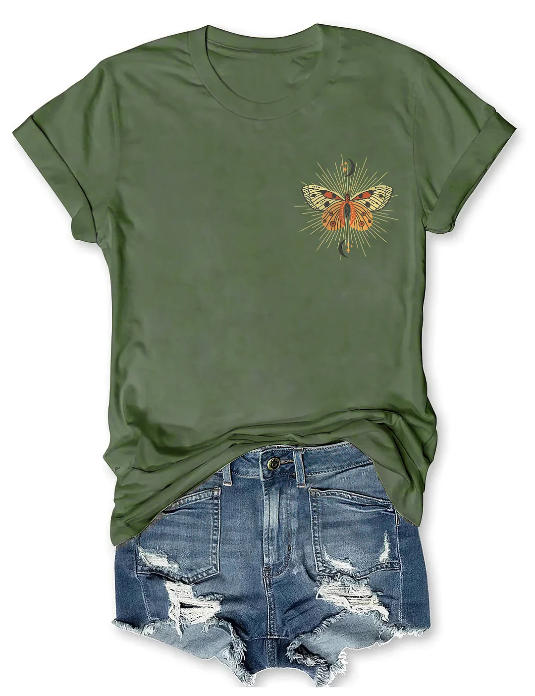 Celestial Moth Butterfly T-shirt