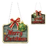 Double Sided Effect Acrylic Christmas Diamond Art Painting Hanging Ornament Kit
