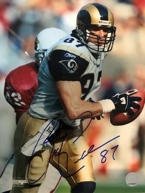 Autographed Ricky Proehl 11x14 St. Louis Rams Photo Poster painting with COA