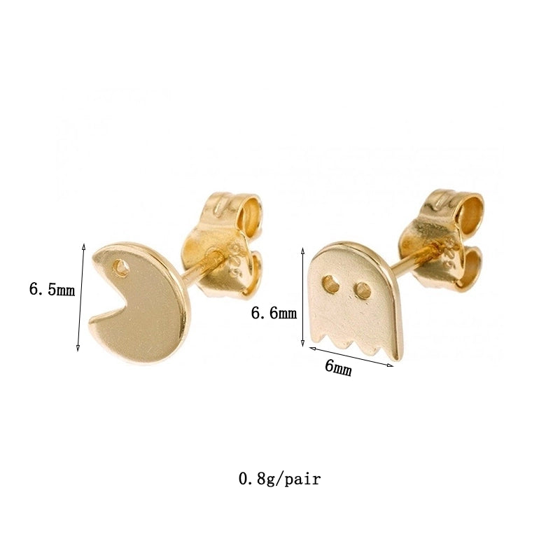1 Pair Casual Minimalist Geometric Plating Inlay Copper Zircon 18k Gold Plated Hoop Earrings Ear Cuffs Ear Studs