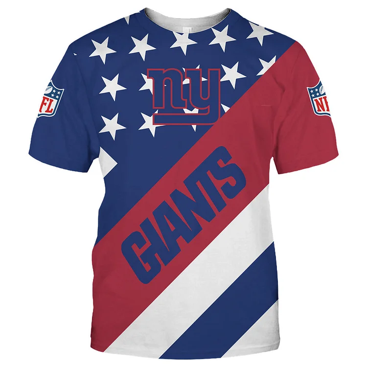 New York Giants All Over Print T-Shirt