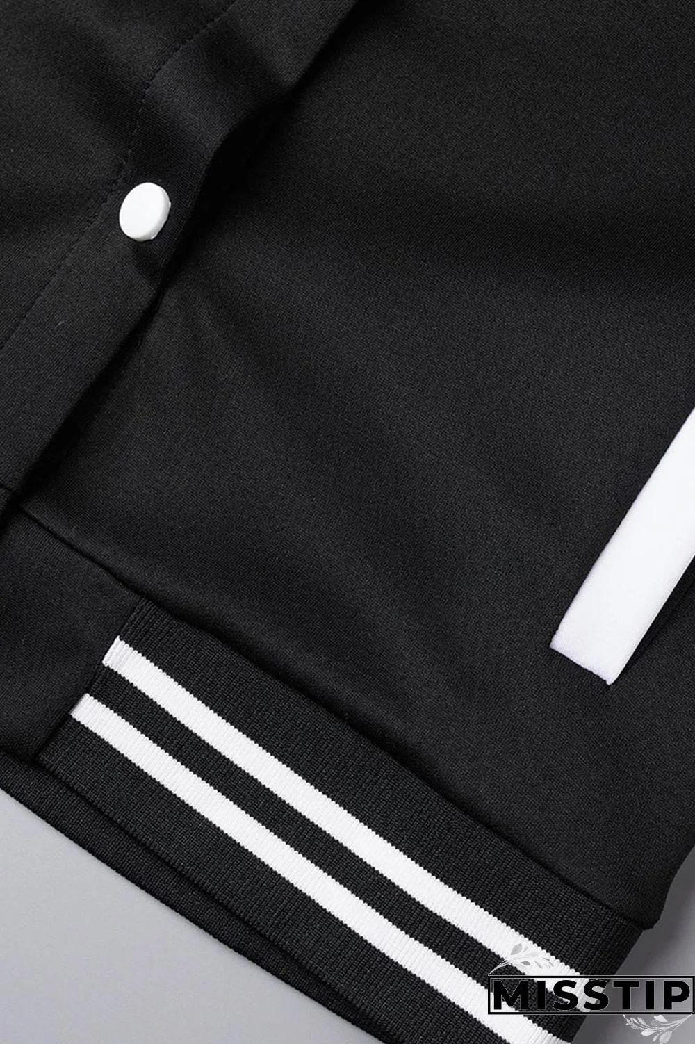 Green Casual Solid Patchwork Buckle Long Sleeve Two Pieces