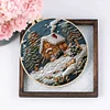 Xmas House-Embroidery Kit
