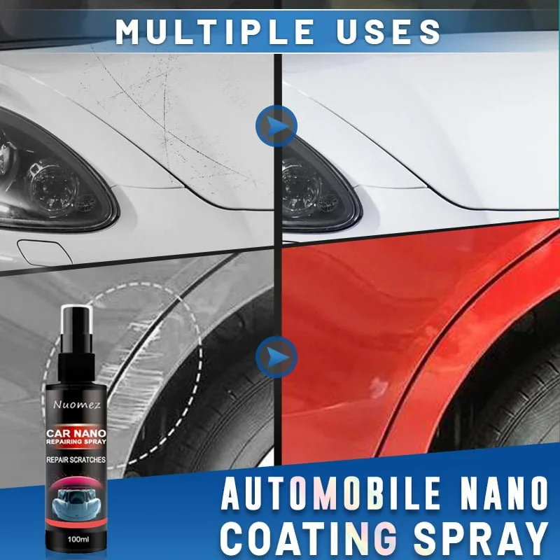 car nano repairing spray anwendung