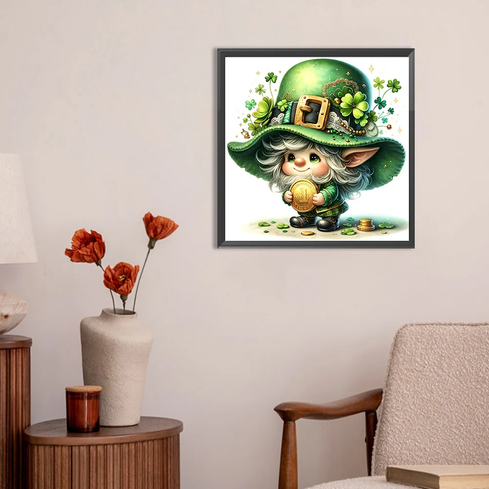 Full Round Diamond Painting 30*30cm - St. Patrick'S Day