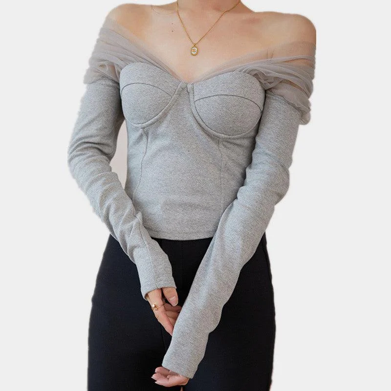 Elf On My Side Mesh Top