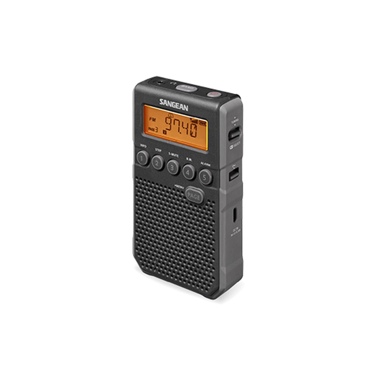 Portable Digital Radio Sangean DT-800 Black AM/FM