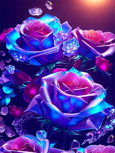 Diamond Painting - Full Round/Square Drill - Rose (30*40 - 50*60cm)