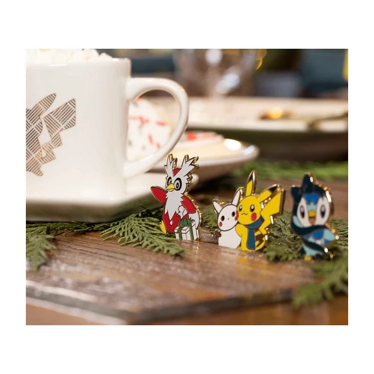 Pokémon Snowy Holiday Pokémon Pins (3-Pack)