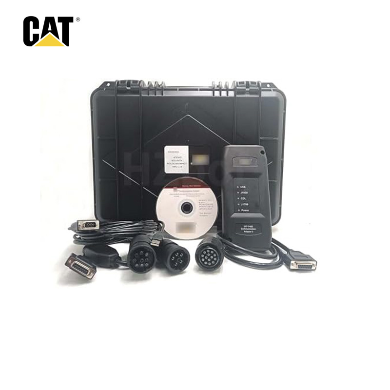 ET3 317-7485 for Caterpillar CAT Communication Adapter Diagnostic Tool Truck Excavator Engine with 2019C 6+9+14pin Cable (ET3 with Software)