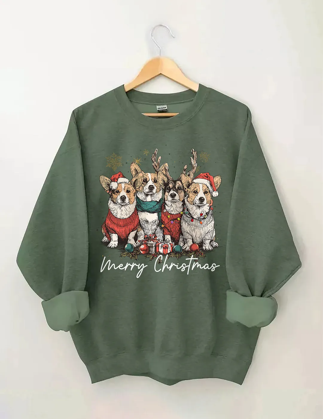 Corgi Christmas Sweatshirt