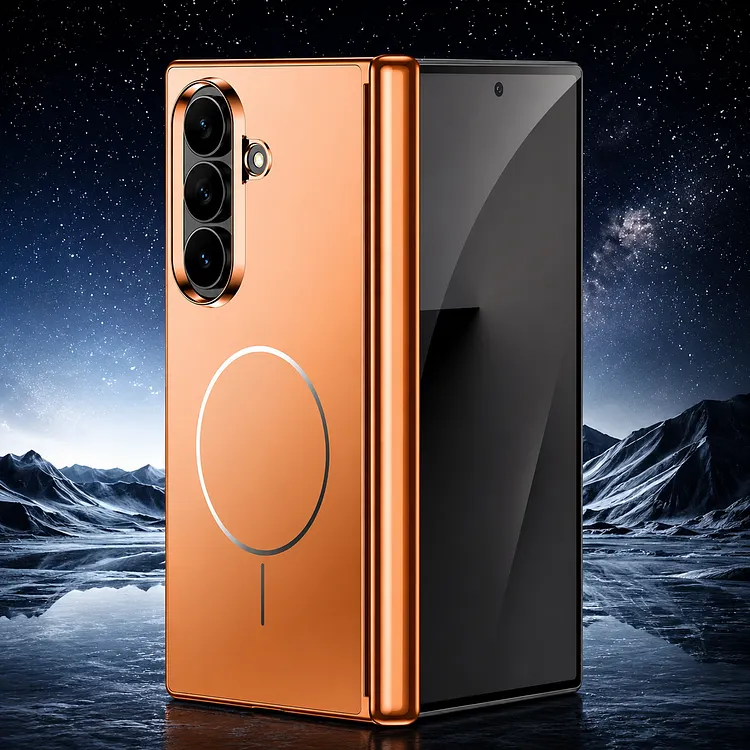 Electroplated Matte Magnetic Case for Samsung Galaxy Z Fold Series