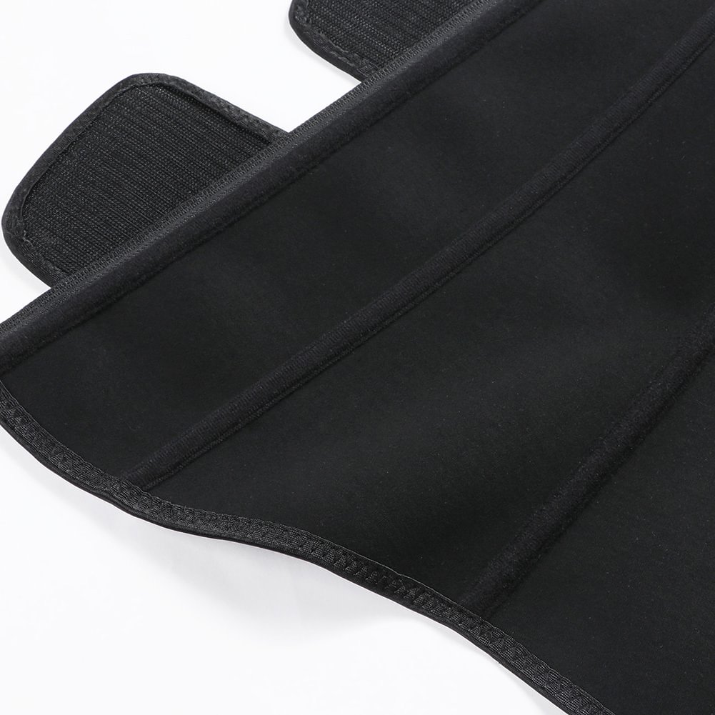 Wholesaleshapeshe Black Latex Double Belts Sticker Vest Shaper Plus ...