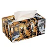 Wooden Colorful Pattern 5D Diamond Painting Tissue Holder Diamond Art Tissue Box