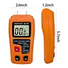 Wood Moisture Meter LCD Backlight Digital Wood Moisture Tester with 4 Switchable Modes High Precision for Firewood Paper Floor (Battery Not Included)
