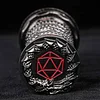 7 in 1 Metal Spin Dice, Metal DND Spin Dice - Unique Tabletop RPG Accessory, Fidget Gadget and Gift for Dungeon Masters and Gamers