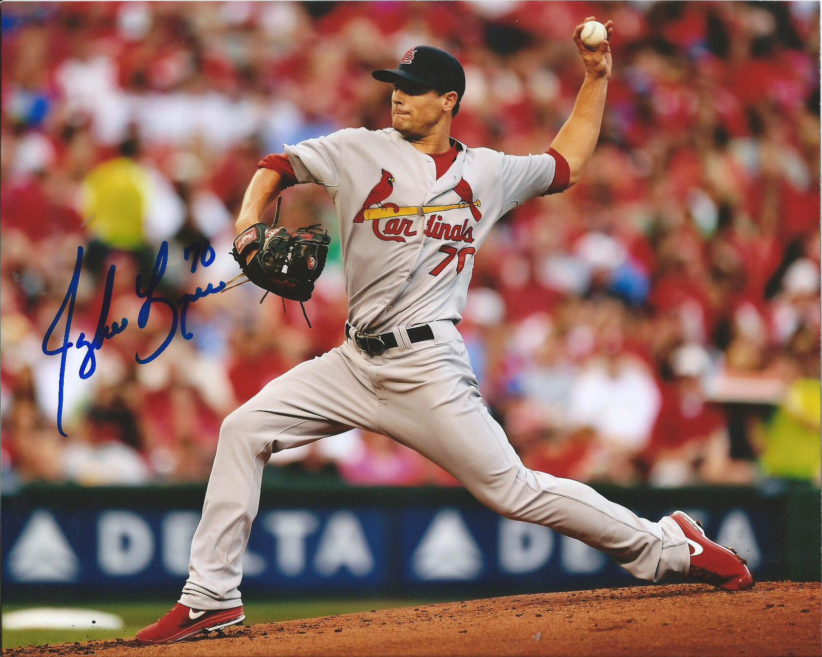 TYLER LYONS signed autographed ST. LOUIS CARDINALS 8x10 Photo Poster painting