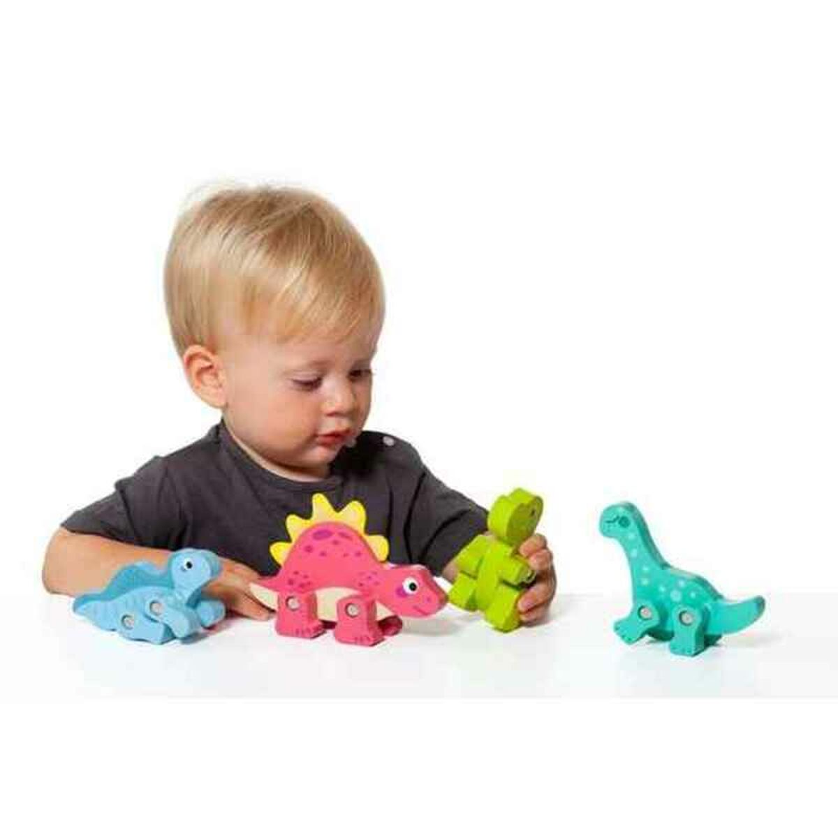 Set of Dinosaurs Molt&oacute; 21295 4 Pieces