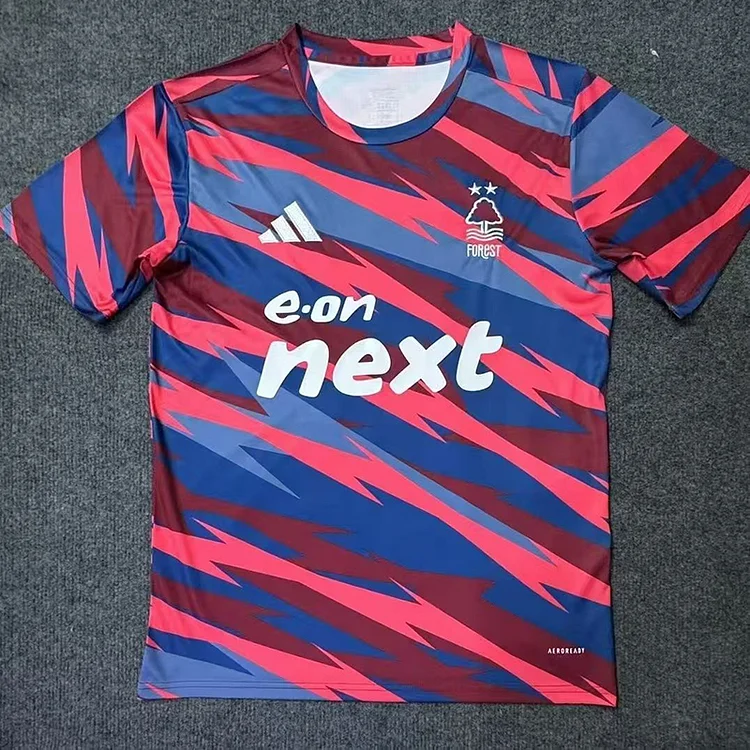 24-25 Nottingham Forest pre-match training uniform