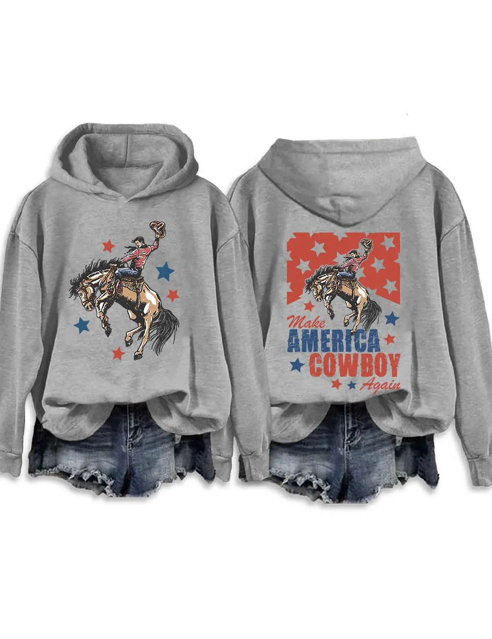 Make America Cowboy Again Hoodie