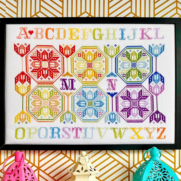 Kaleidoscope Cross-stitch Chart