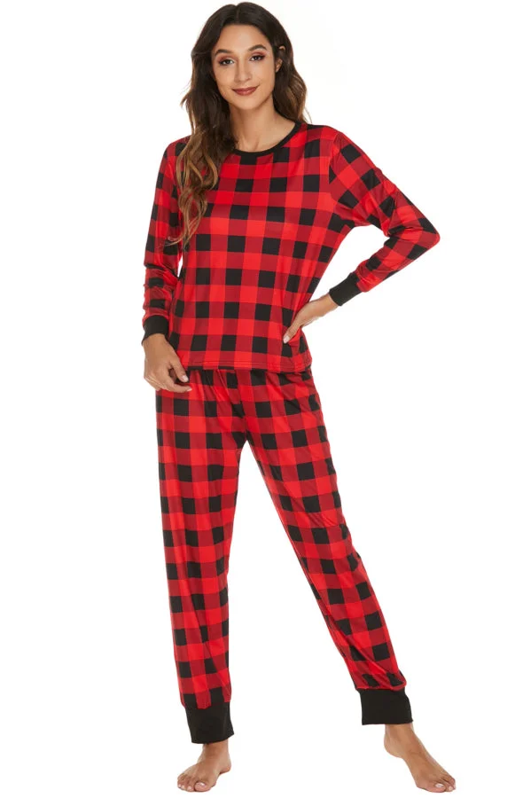 Women's Long Sleeve Pajama Set Home Wear