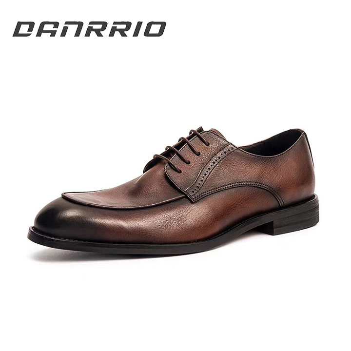 DANRRIO Business Formal British Hipster Casual Leather Groom Wedding Shoes DANRRIO.COM DANRRIO