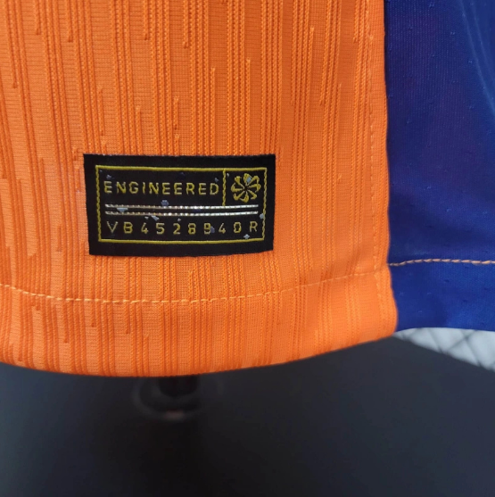 2024 Netherlands Home Player Version Men's Football T-Shirt Thai Quality