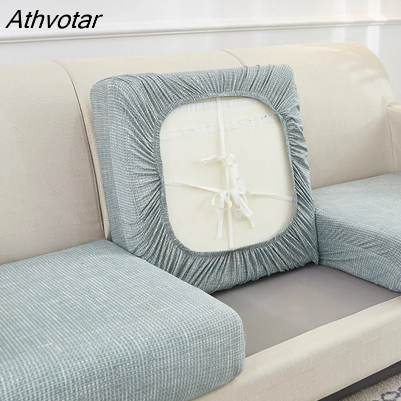 Athvotar Flower Elastic Sofa Cushion Cover Living Room Protector