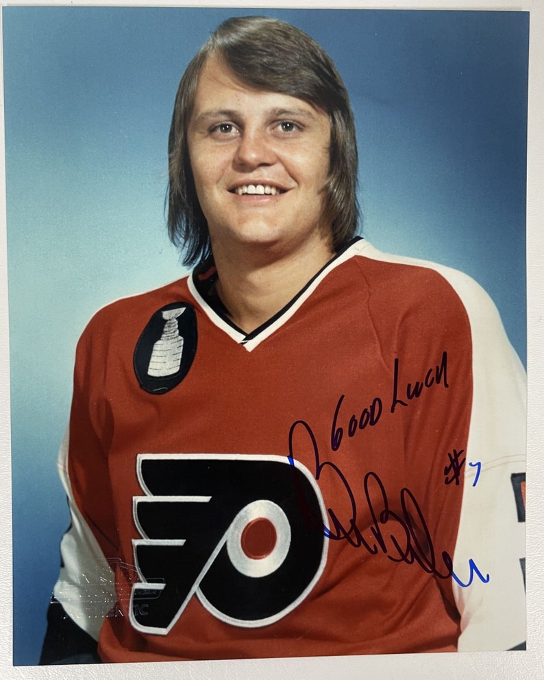 Bill Barber Signed Autographed Glossy 8x10 Photo Poster painting Philadelphia Flyers - COA Matching Holograms