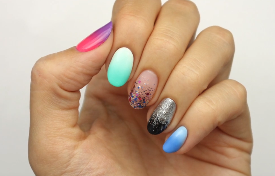 Summer Ombre nails Summer Ombre nails design