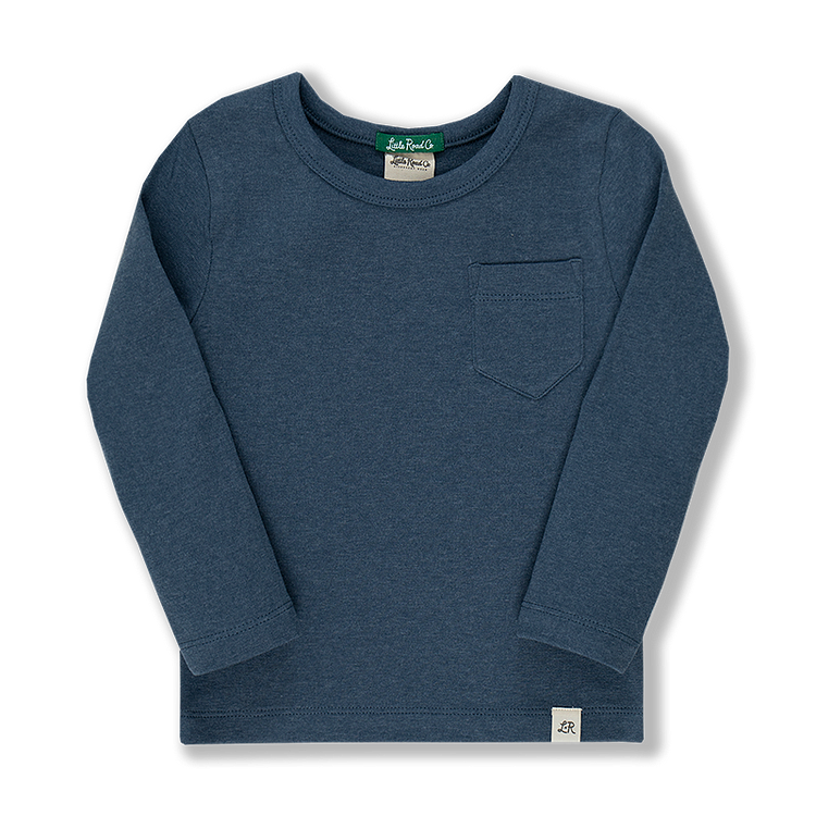 Midnight Long Sleeve Pocket Shirt
