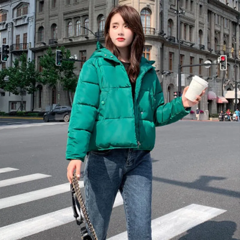 Winter Jacket Women Oversize Parka Winter Coat Women Hood Elegant Casual Woman Winter Coats 2020 Women Jacket Padded Outwear