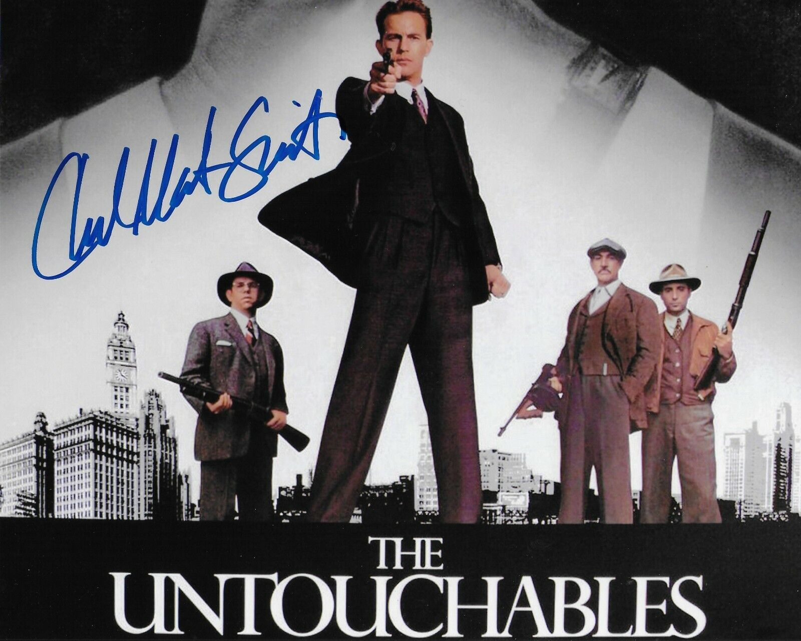 Charles Martin Smith The Untouchables Original Autographed 8X10 Photo Poster painting #2