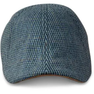 Hatsfashion-The Homage   Cap - Clover & Navy Houndstooth