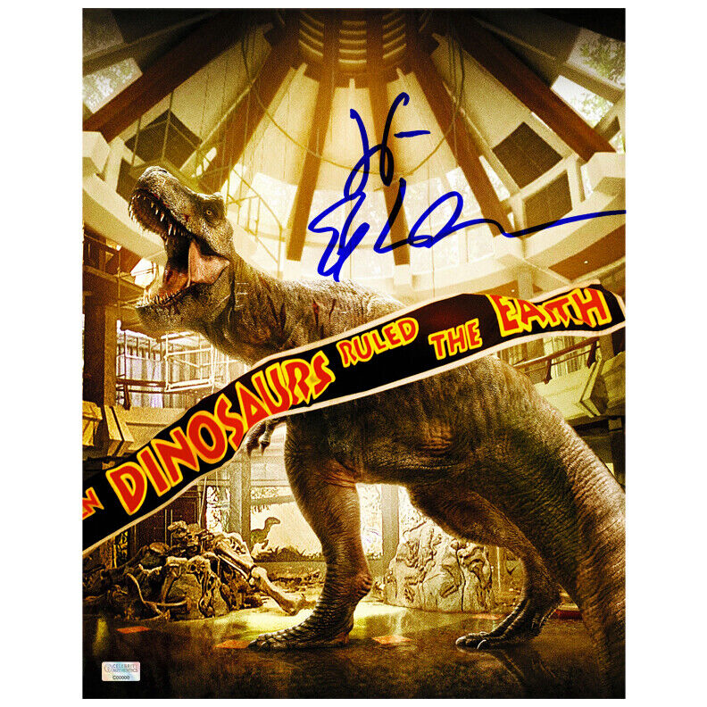 Jeff Goldblum Autographed Jurassic Park Dinosaurs Ruled The Earth 11×14 Photo Poster painting