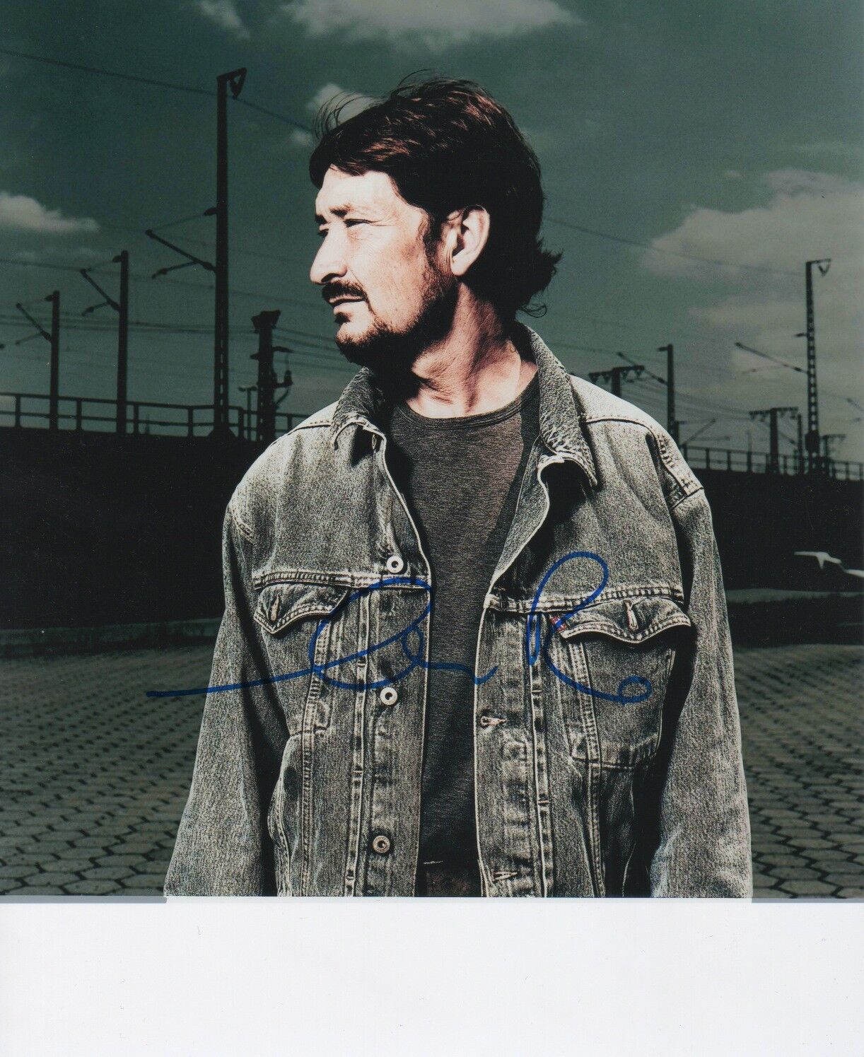 Chris Rea signed 8x10 inch Photo Poster painting autograph