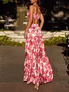 Hawaii Style Floral Printed Two-Piece Suits