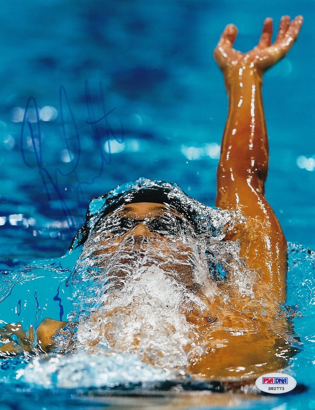 Ryan Lochte signed *Olympics Swimming* 8X10 Photo Poster painting PSA/DNA Authenticated S82773