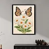 Marguerites et papillons, forage partiel 5D en forme sp&eacute;ciale, kits d&rsquo;art perl&eacute; 11,81x15,74 pouces, peintures de perles, d&eacute;coration int&eacute;rieure pour d&eacute;butants
