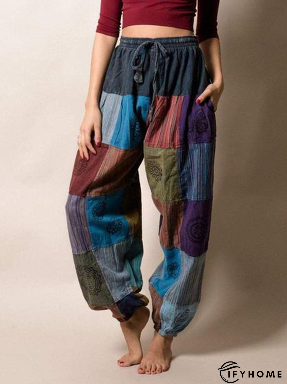 Abstract Casual Pants | IFYHOME