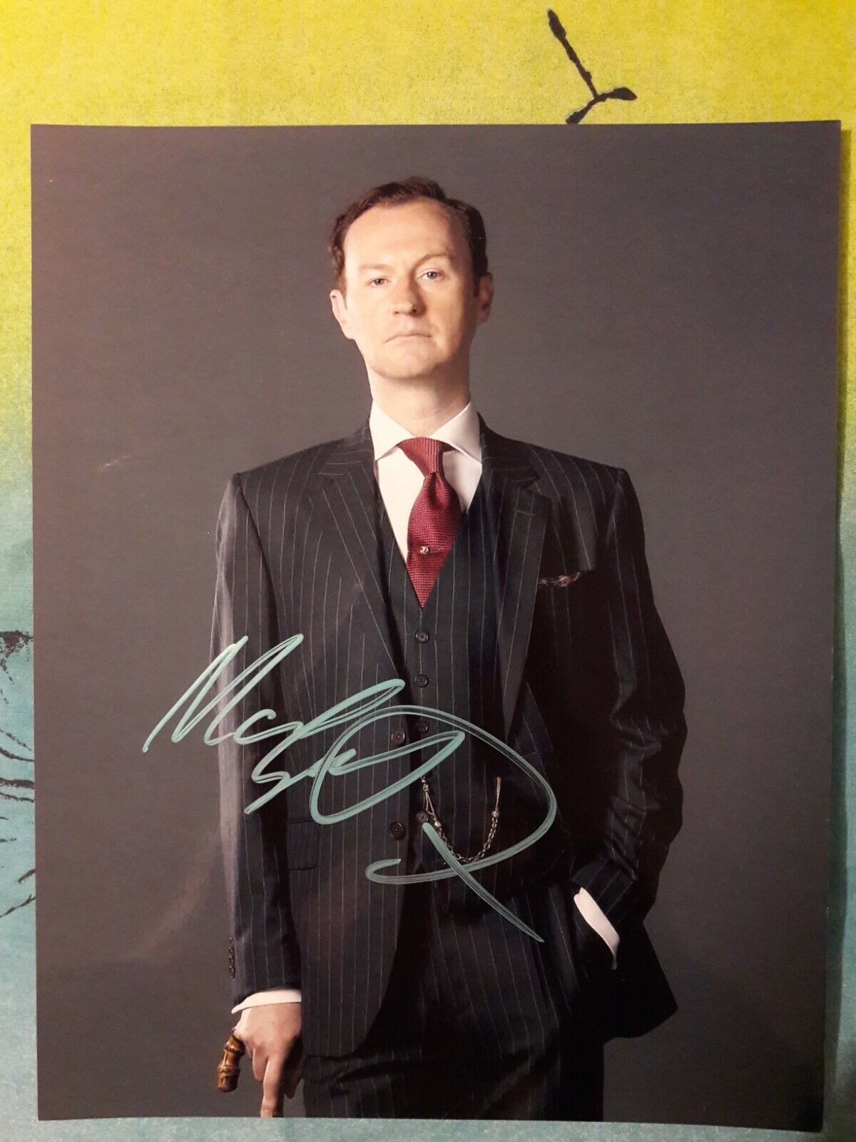 Mark Gatiss Autograph - actor - signed Photo Poster painting - Sherlock