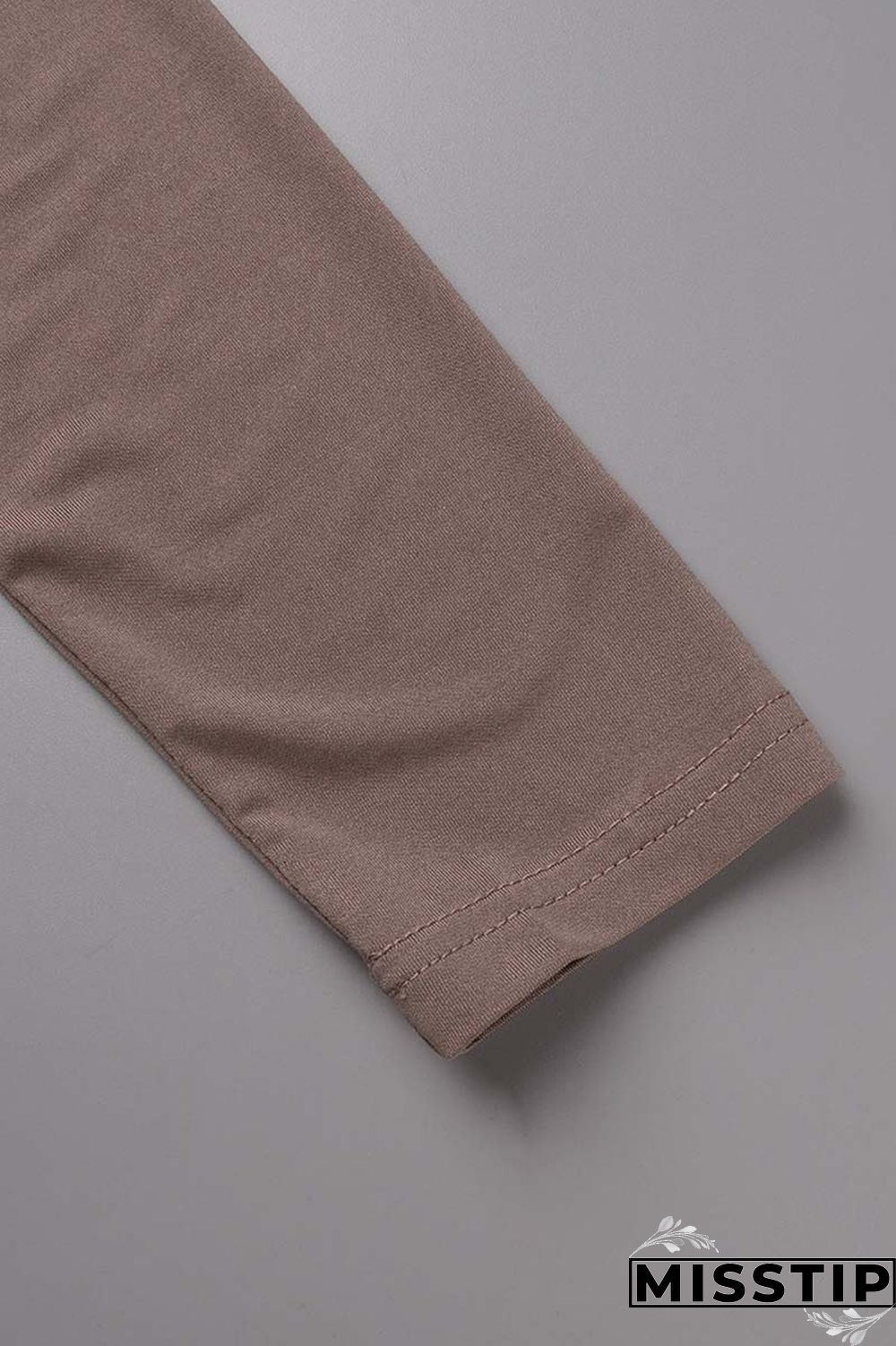 Ink Green Casual Solid Patchwork V Neck Long Sleeve Dresses