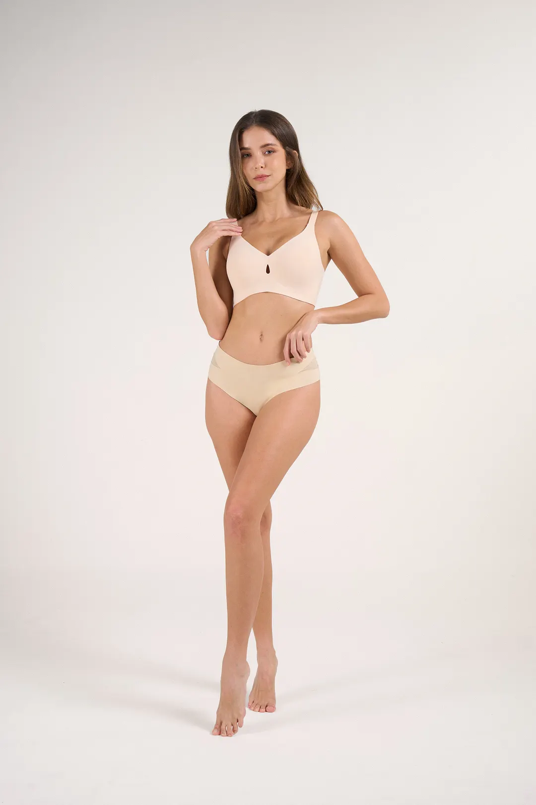 Everyday Seamless Jelly Bra With Detail