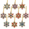 10pcs/set DIY Double-sided Rhinestone Diamond Special Shape Pearl Art Hanging Acrylic  Christmas Tree Ornament Kit