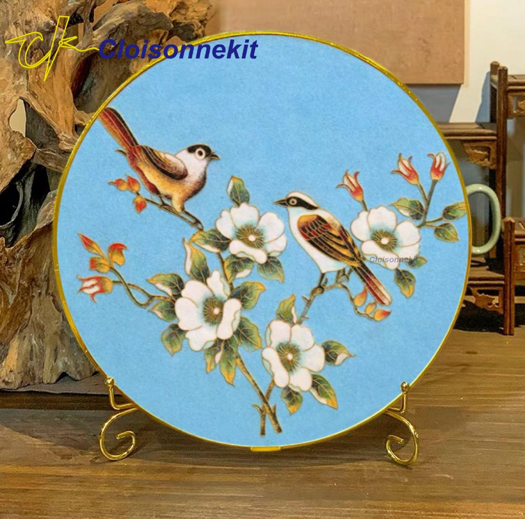 Melody in Bloom - Cloisonne Painting Art Kits - Cloisonnekit