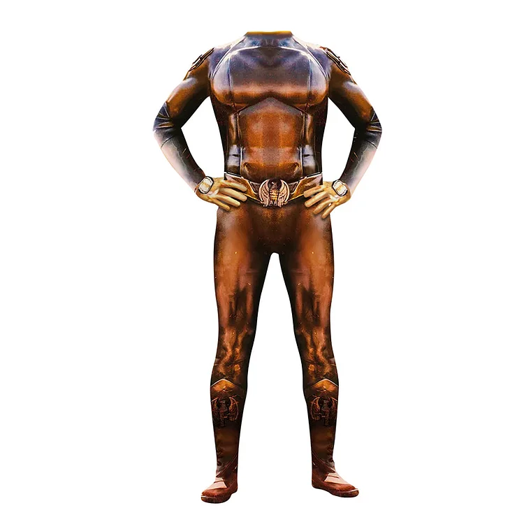 Gen V 2023 Homelander Brown Jumpsuit Outfits Cosplay Costume Halloween Carnival Suit